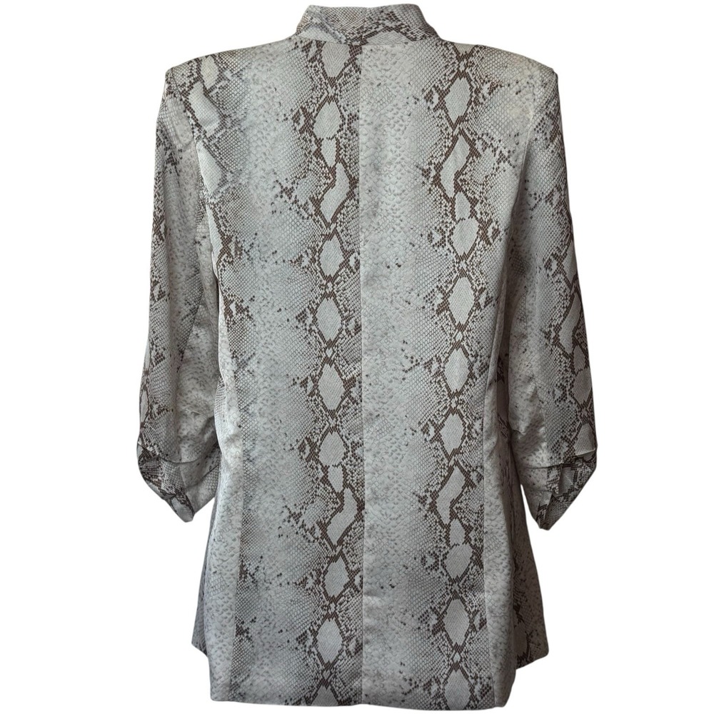 NEW Bishop + Young Satin Iconic Python Print Ligh… - image 5